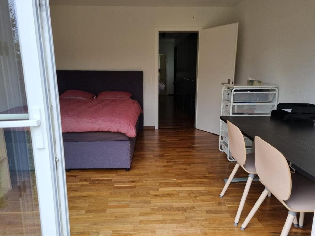 Chambre Lumineuse Dans Une Grande Villa Le Landeron Kültér fotó